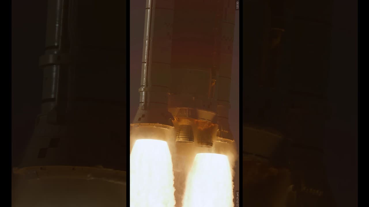 NASA just dropped the most incredible tracking shot ever!!! #artemis2