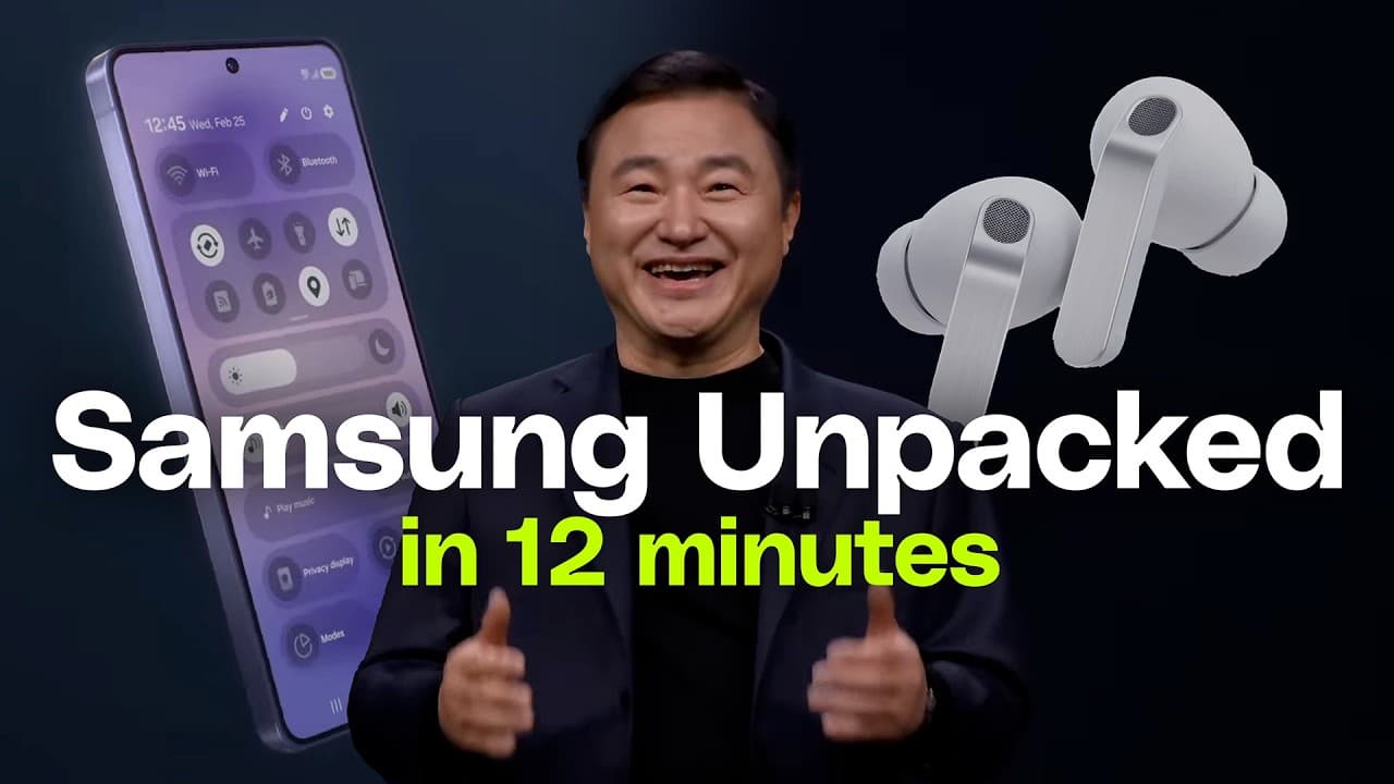 Samsung Galaxy Unpacked 2026 in 12 minutes