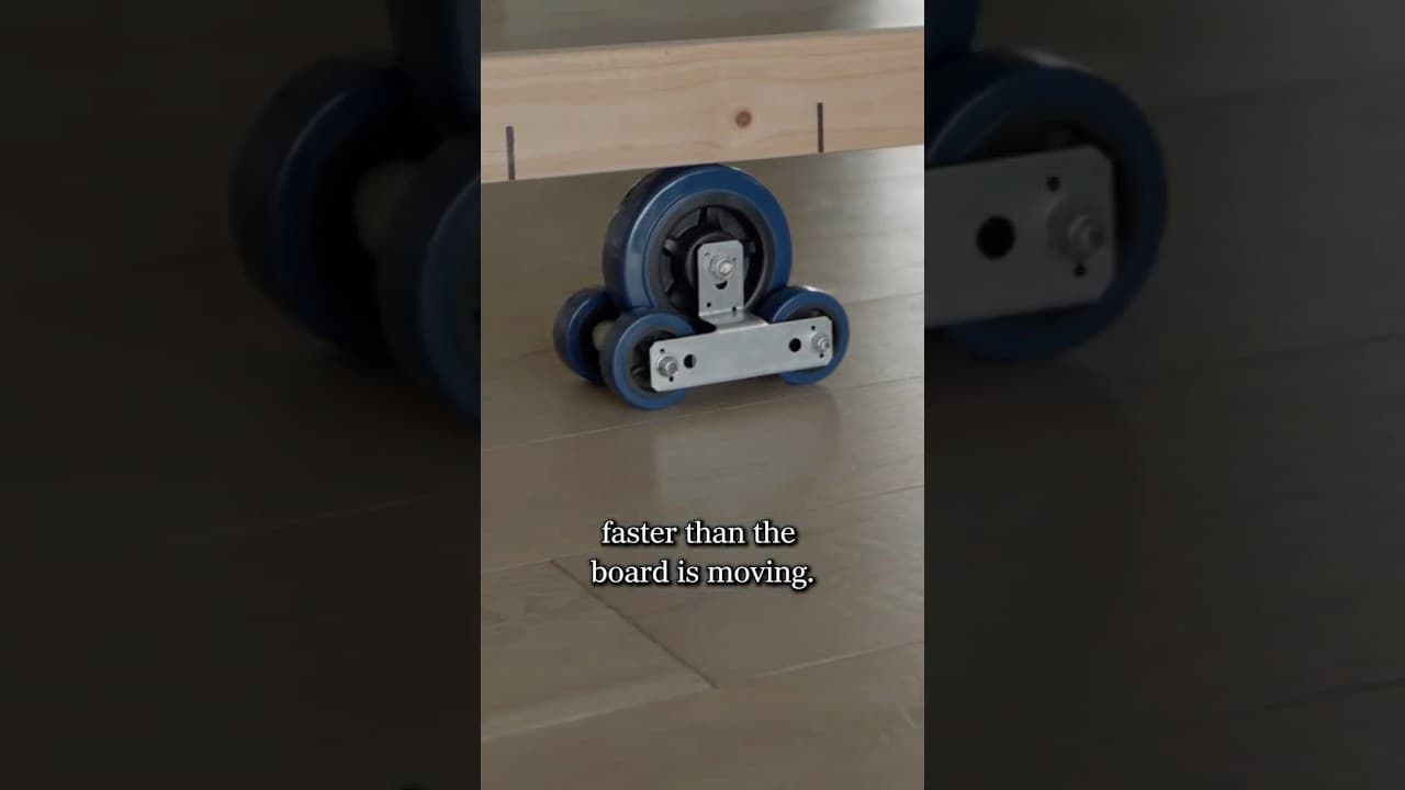 Can something go faster than it’s pushed?