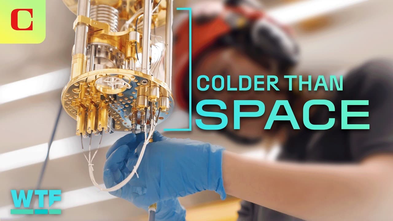 How to Make Quantum Computers Colder Than Space | What The Future
