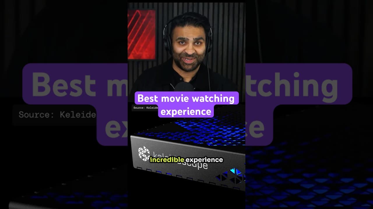 Nilay is blown away by the Kaleidescape 8TB solid-state server. #Vergecast