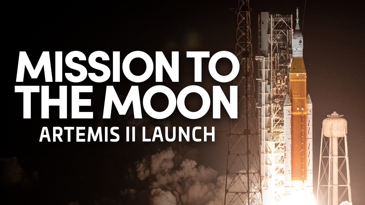 Watch NASA Launch Four Humans To The Moon | Artemis II Live Coverage