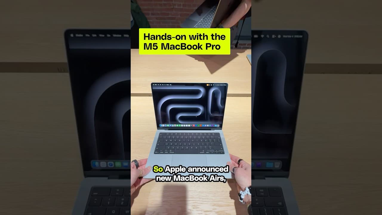 We’re hands-on with Apple’s new release of the MacBook Pro models.