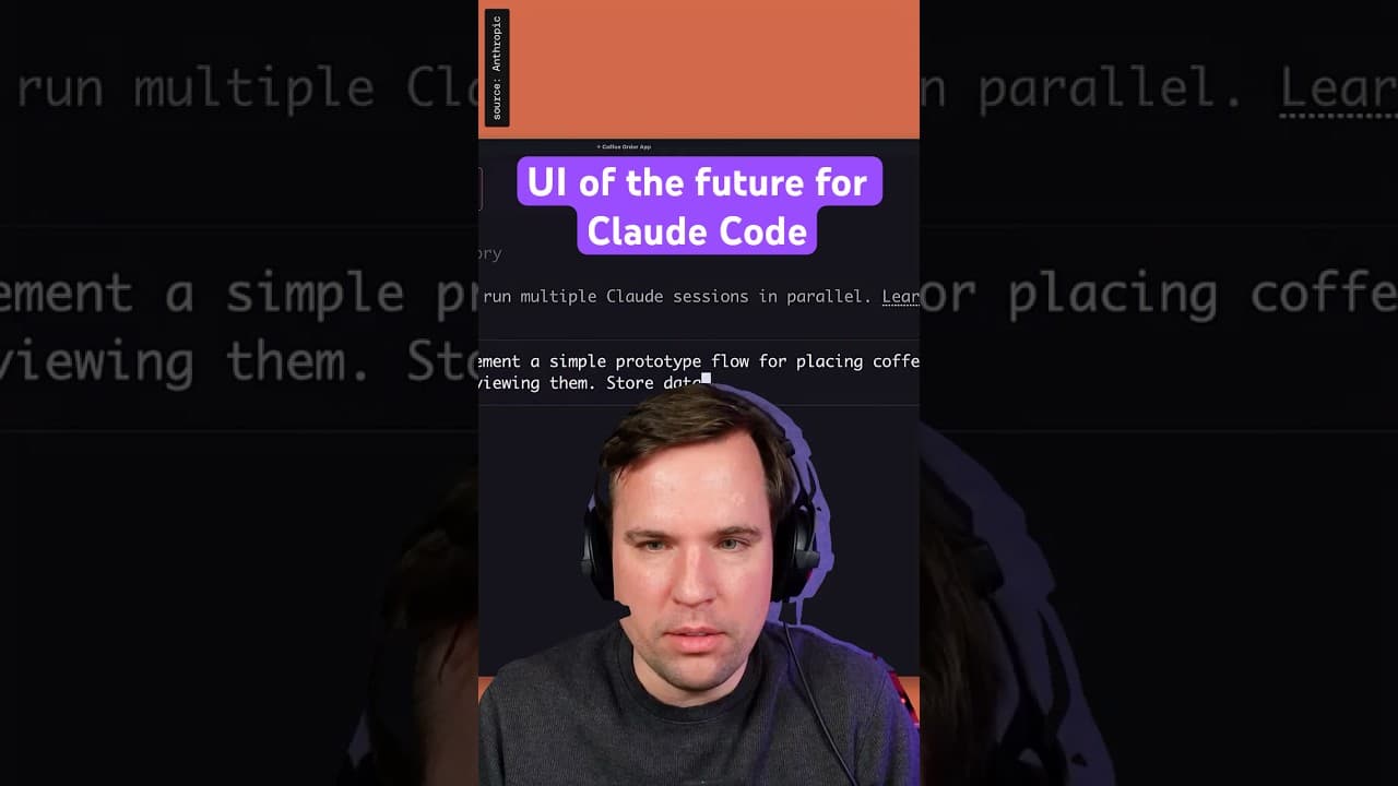 The UI of the future for Claude Code is still to be discovered. #Vergecast
