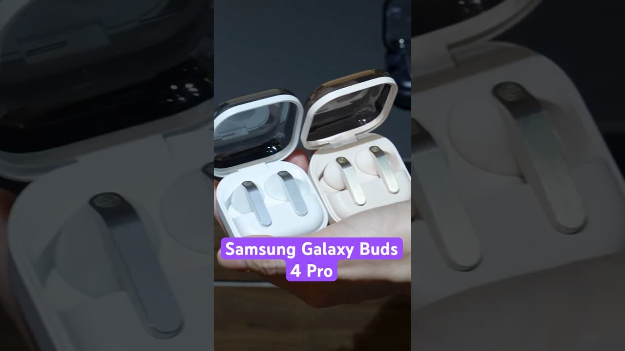 Senior reviewer, Allison Johnson, got hands on with Samsung Galaxy Buds 4 Pro