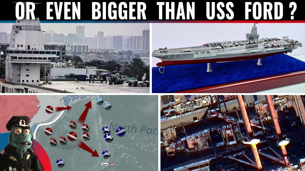 Here’s proof that China is building a nuclear aircraft carrier, as big as US Ford class