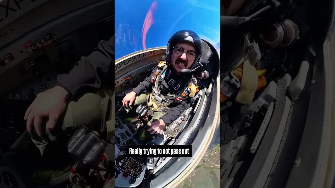 Trying to not pass out in Jared Isaacman’s MIG-29 #fighterjet