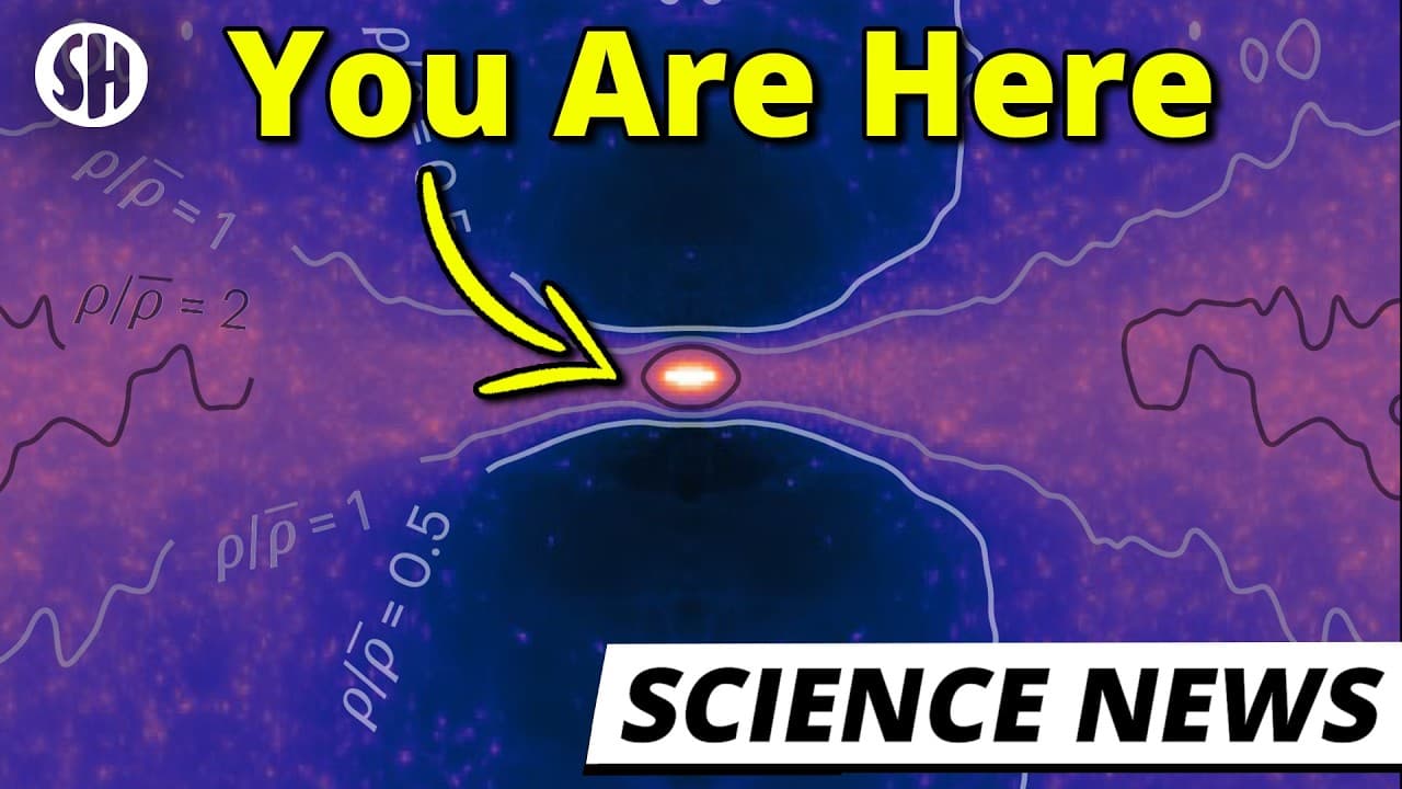 We Live In Between Two HUGE Dark Matter Voids