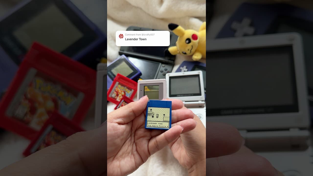 Lavender Town on the Nintendo Game Boy Jukebox