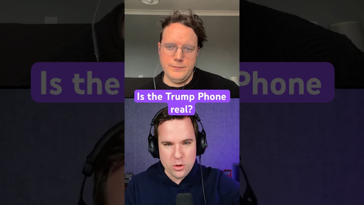 The Trump Phone will be more interesting if it’s actually real. #Vergecast