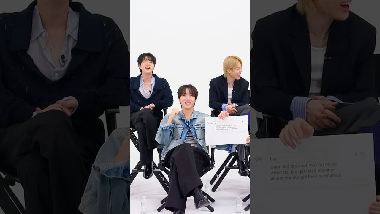 BTS Do The WIRED Autocomplete Interview