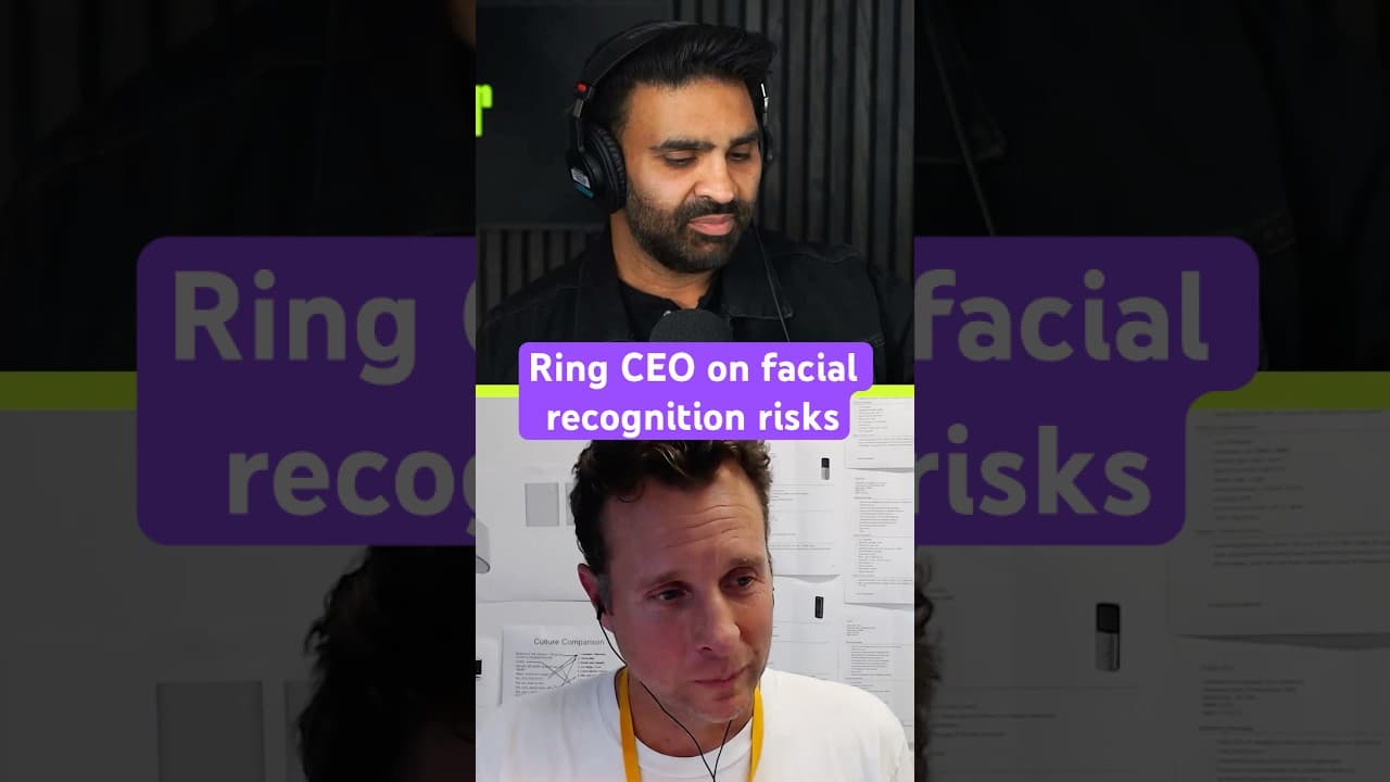 Ring CEO on facial recognition risks