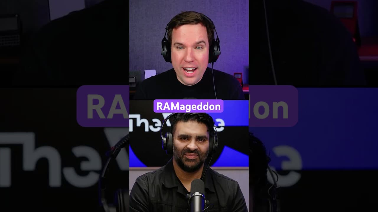 "RAMageddon” is getting worse, and it’s affecting phones, laptops, and consoles. #Vergecast
