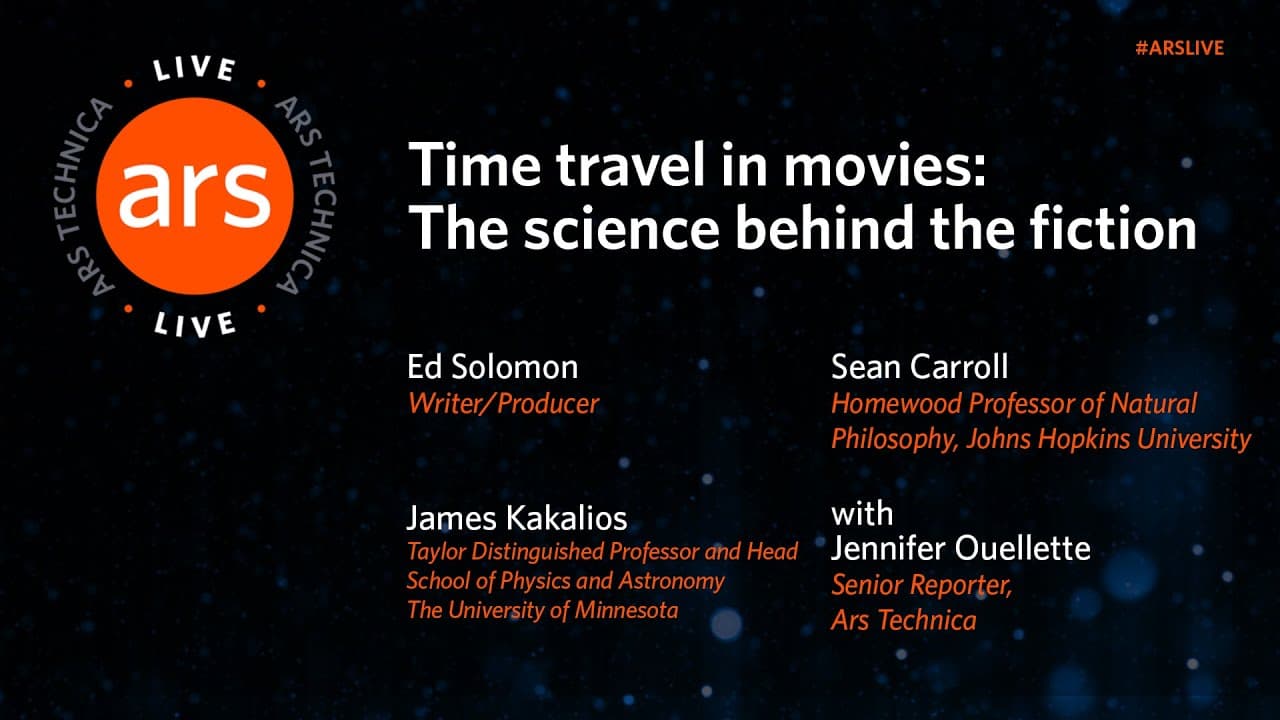Ars Live: Time Travel In Movies—The Science Behind The Fiction
