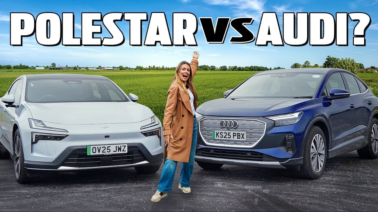 The Electric SUV Face-Off! Audi Q4 E-tron vs Polestar 4
