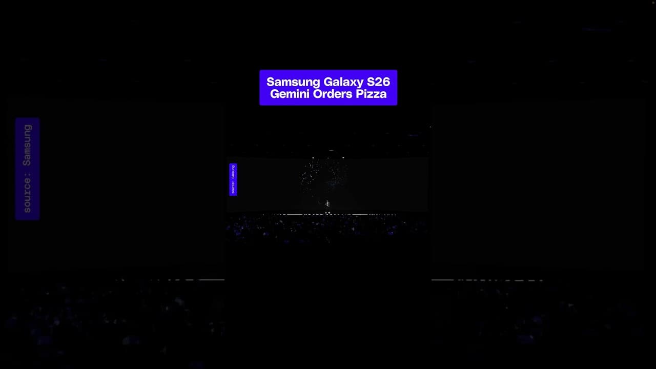 Gemini on the S26 series can now work in the background to fulfill your tasks, like ordering pizza.