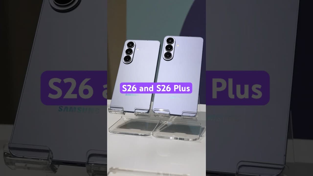 This year’s Samsung Galaxy S26 and S26 Plus are mostly software upgrades.