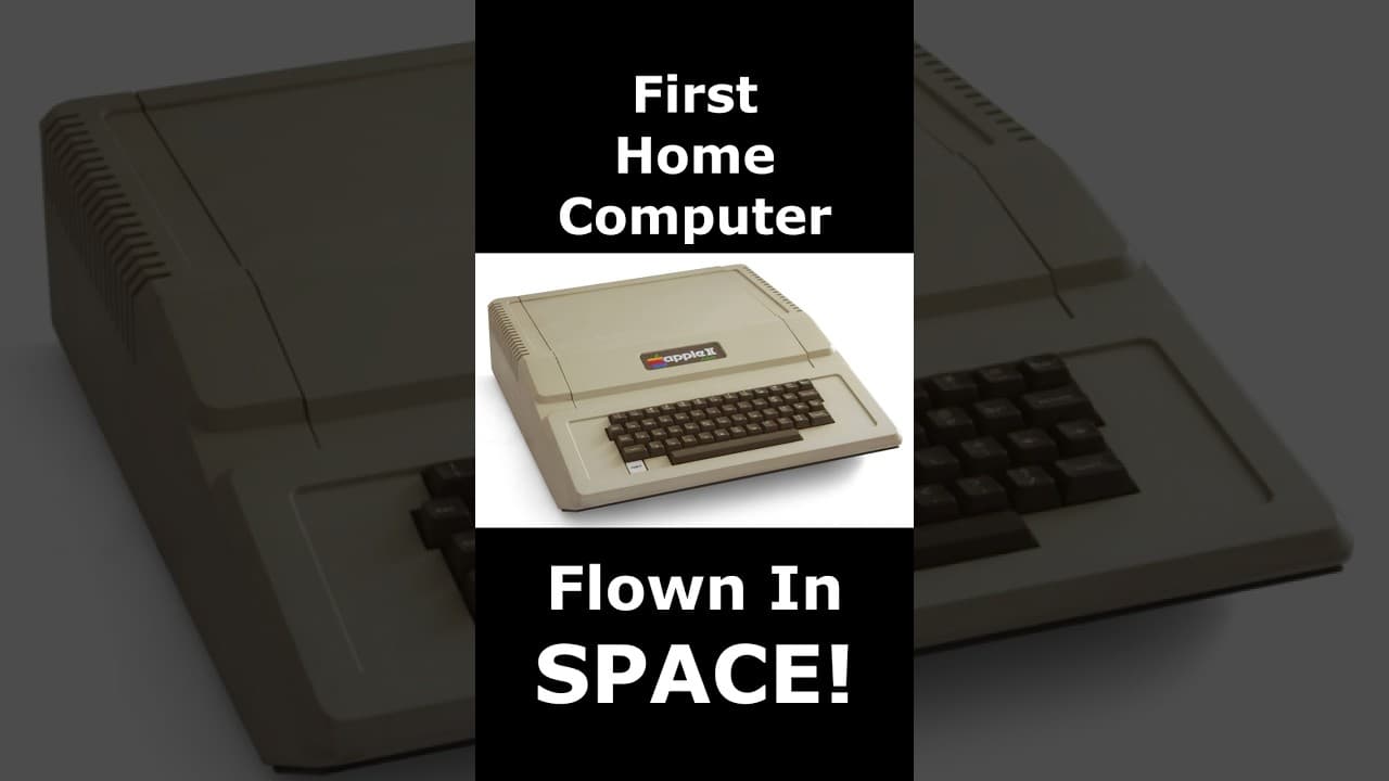 The First Personal Computer In Space