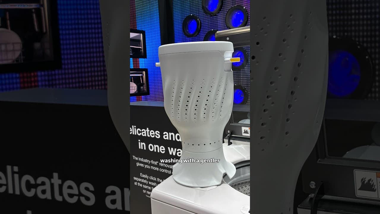 This $1,100 Washing Machine Has a Built-In Basket For Your Delicates 🧺