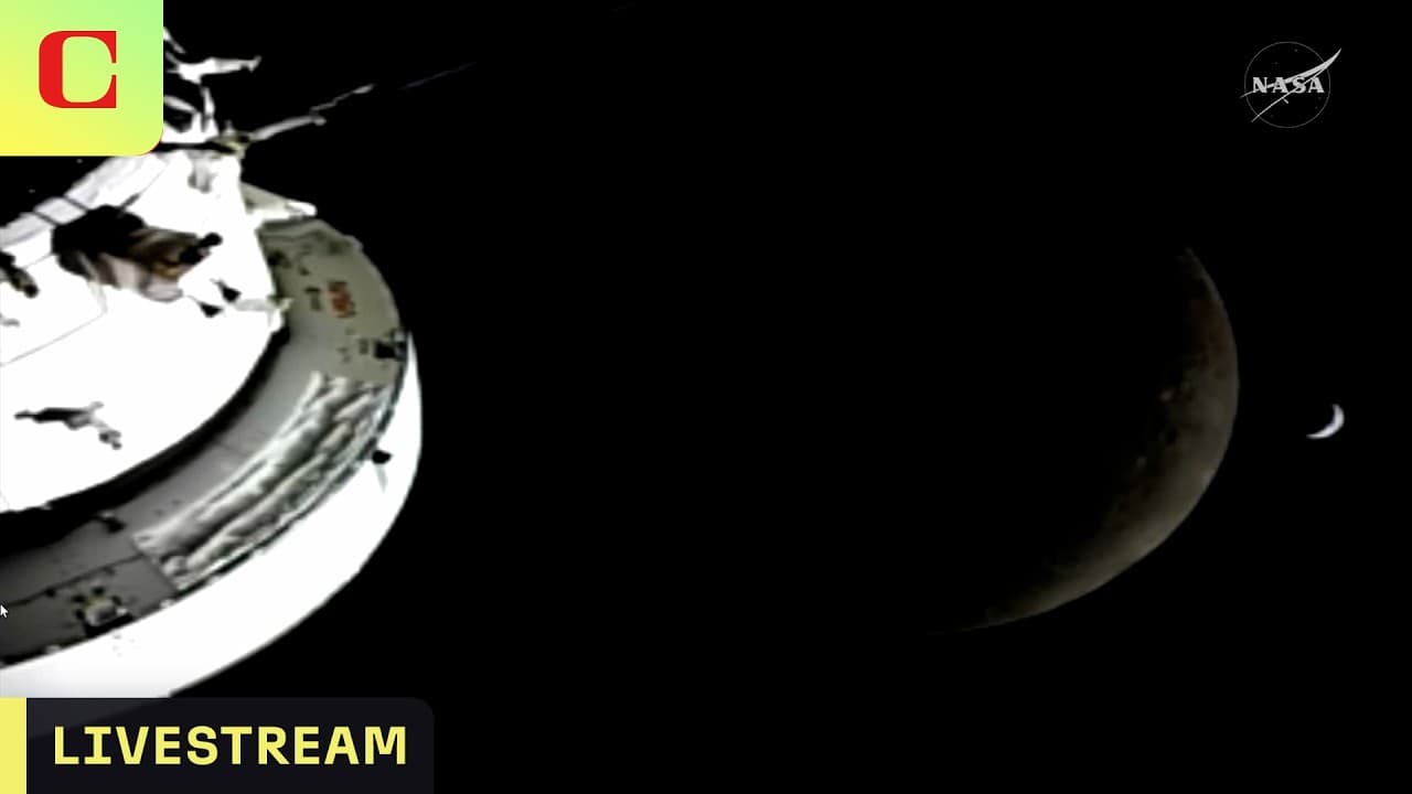 NASA's Artemis II Moon Flyby Livestream