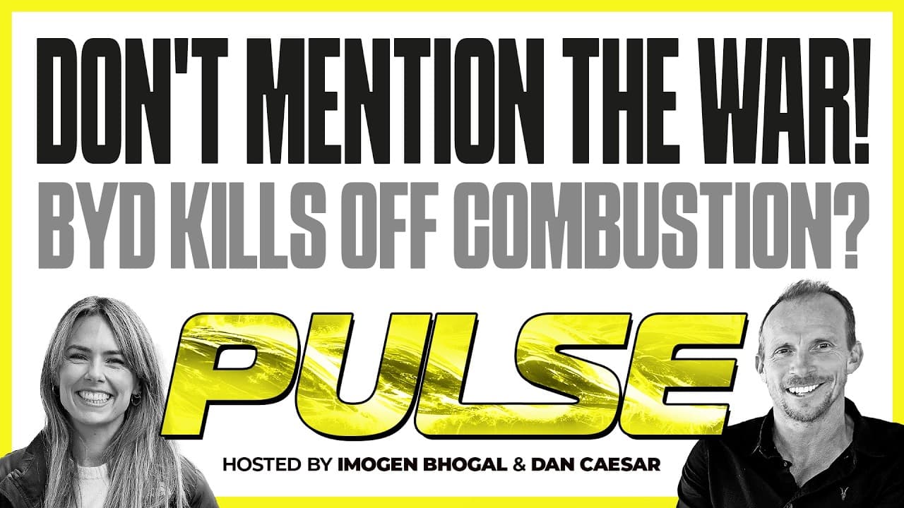 Don't Mention The War! BYD Kills Off Combustion? Trade Body Trauma?