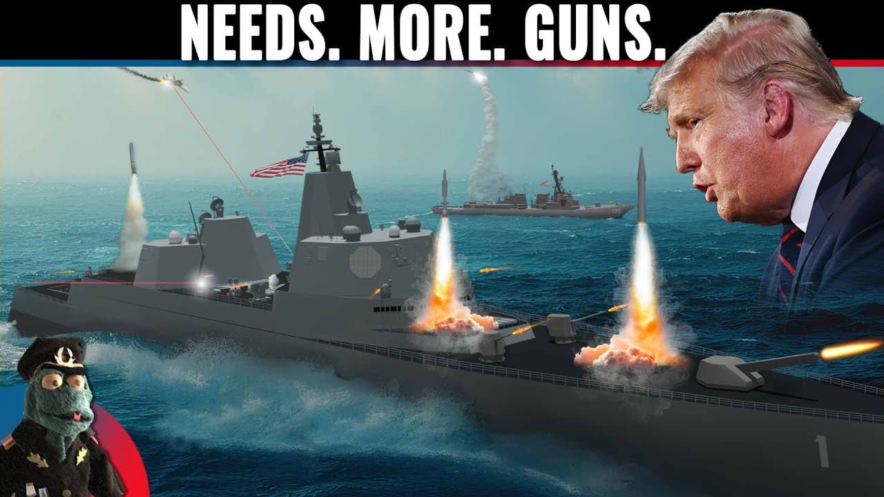 Why is the Trump class battleship not gonna happen (as advertised)?
