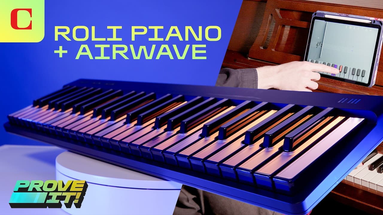 My Quest to Virtually Learn the Piano With Roli Airwave
