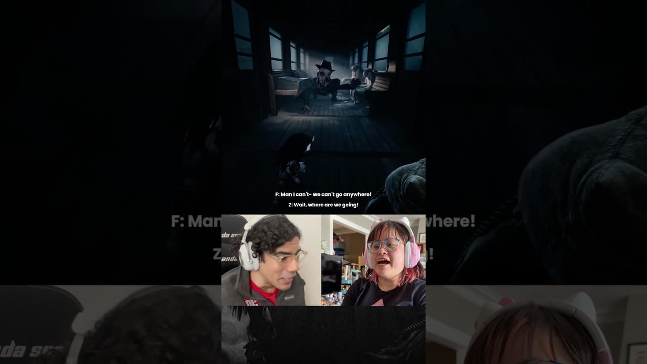 POV: playing a horror game with your coworker #Reanimal