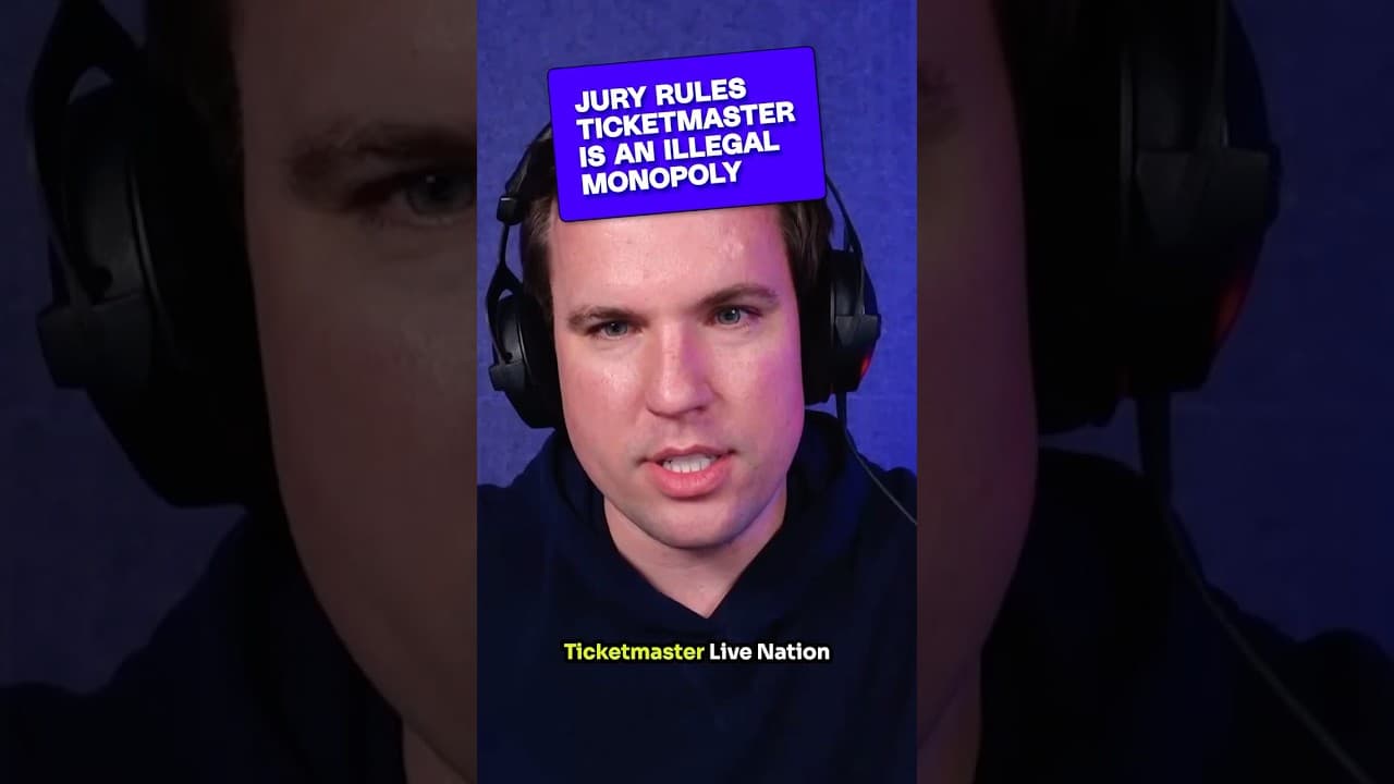 Jury rules Ticketmaster is an illegal monopoly #Vergecast