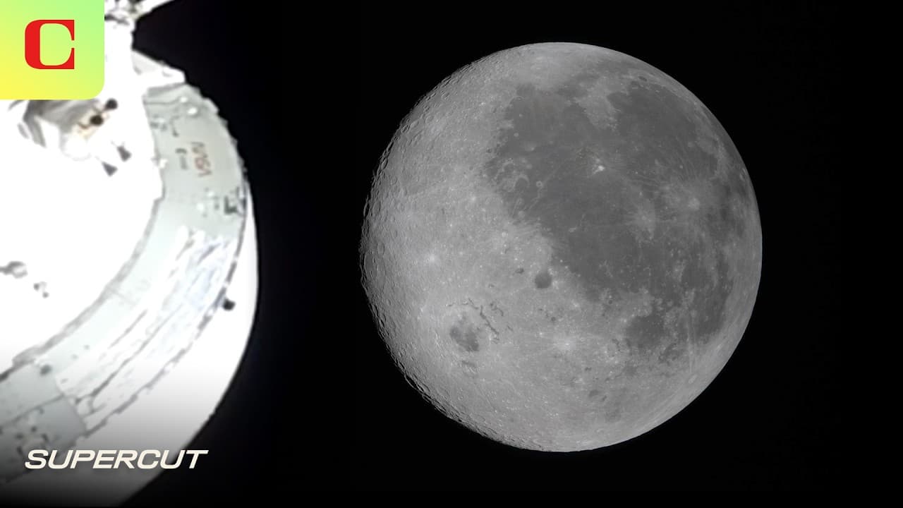NASA's Artemis II Slingshots Around Moon Breaking Distance Record | Supercut