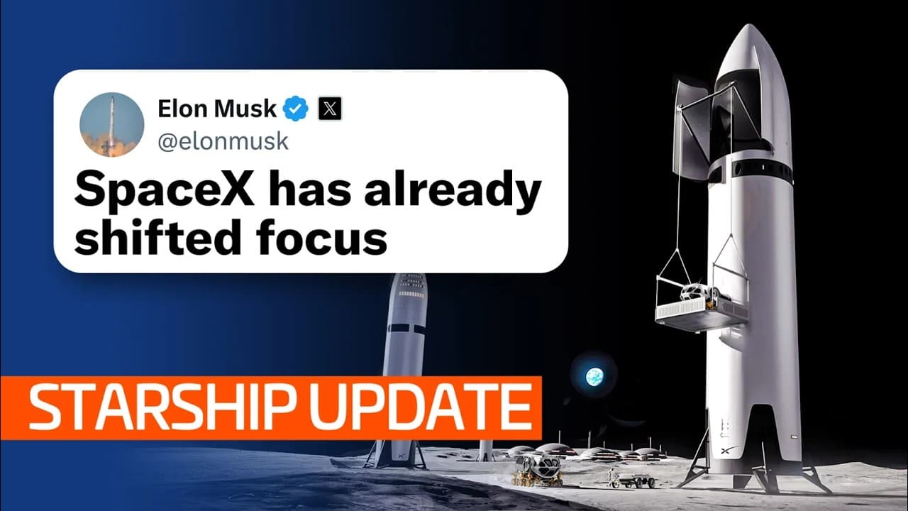 Elon Drops Moon-First Bombshell + Starship Flight 12 Closer Than Ever | Starship Update