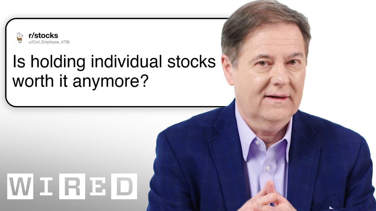 Finance Professor Answers Investing Questions | Tech Support | WIRED