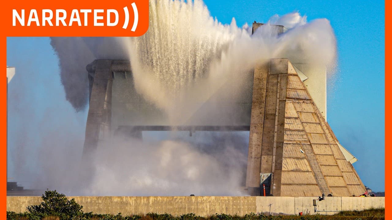 "Will this be enough water for Starship?" | SpaceX Starbase