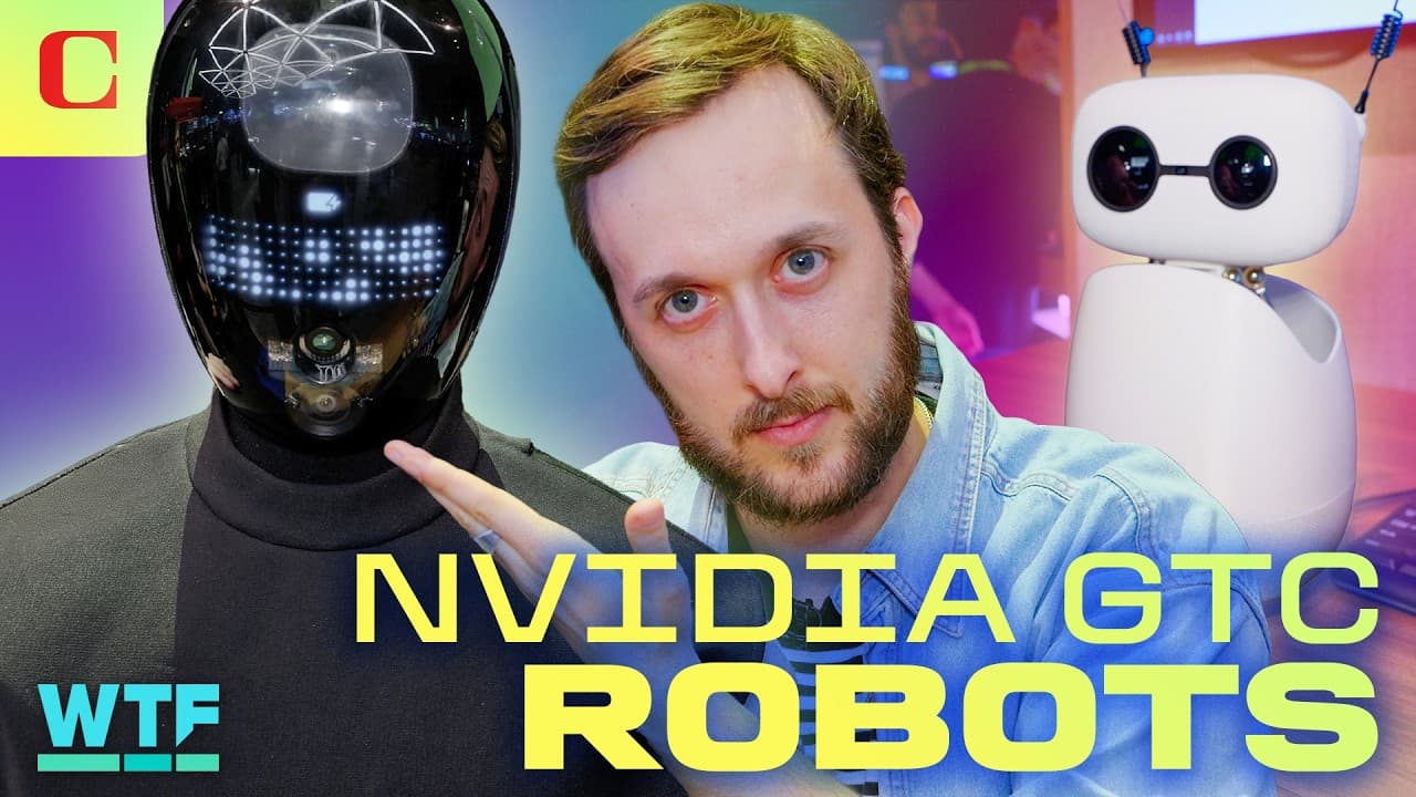 Every Robot I Met at Nvidia GTC SPEEDRUN!