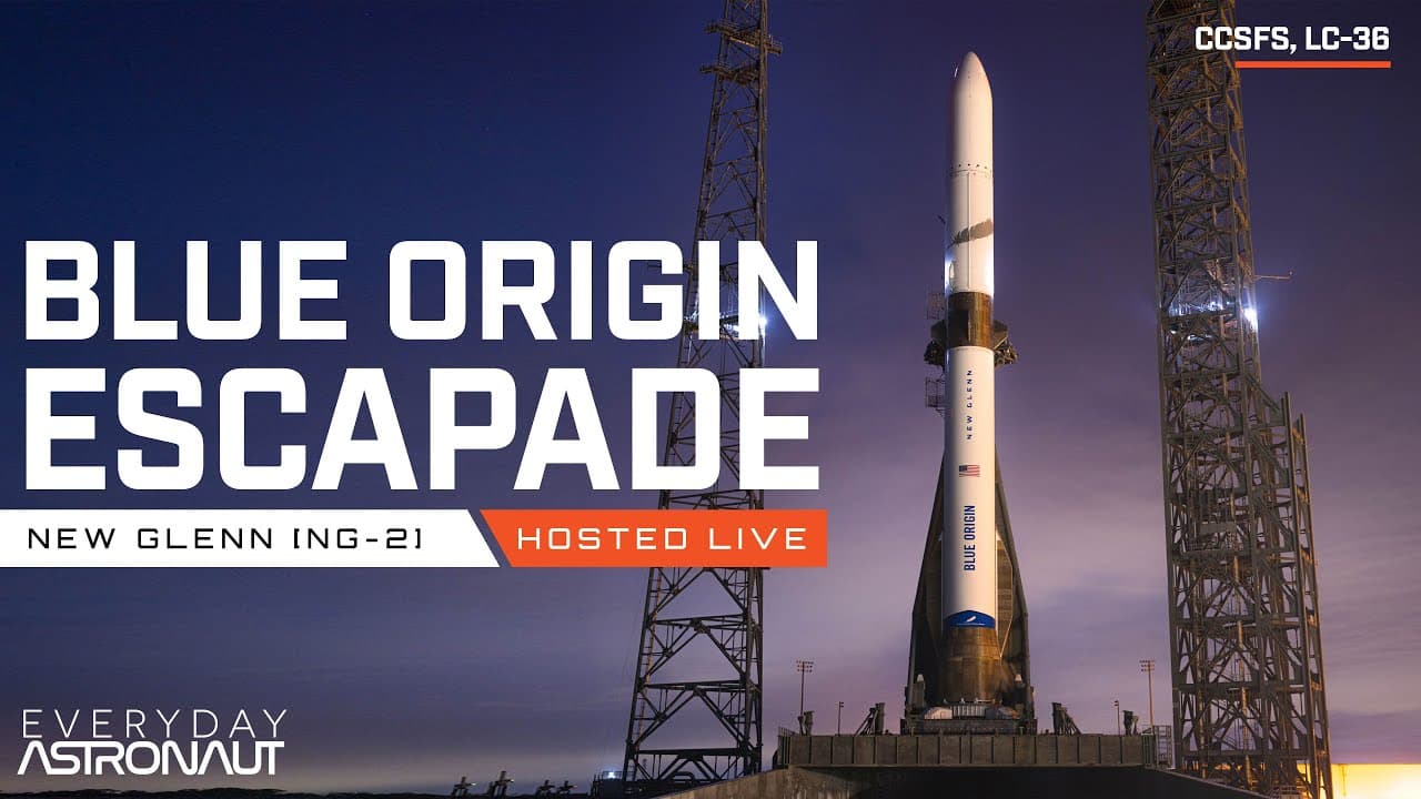 Watch Blue Origin Launch New Glenn to Mars!