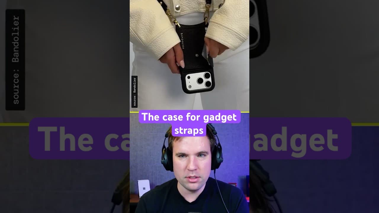 Are you pro or against a gadget strap? #Vergecast