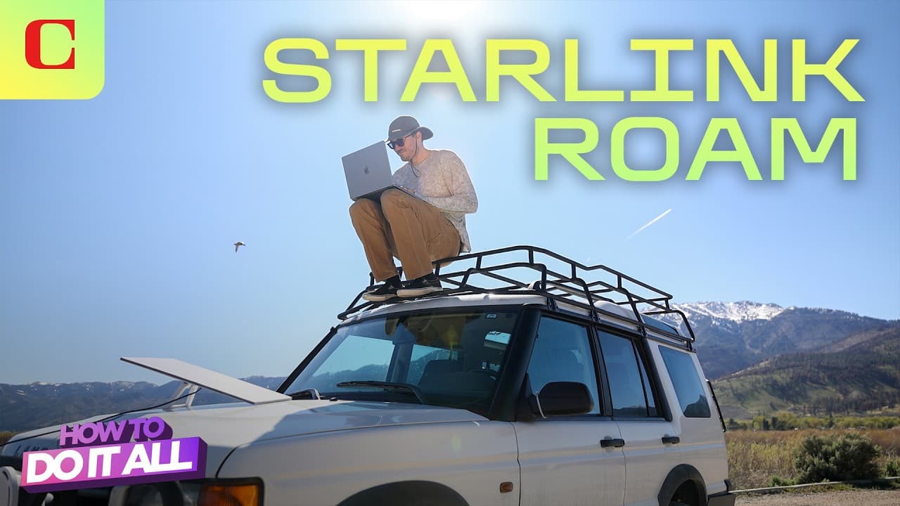 How to Set Up Starlink Roam