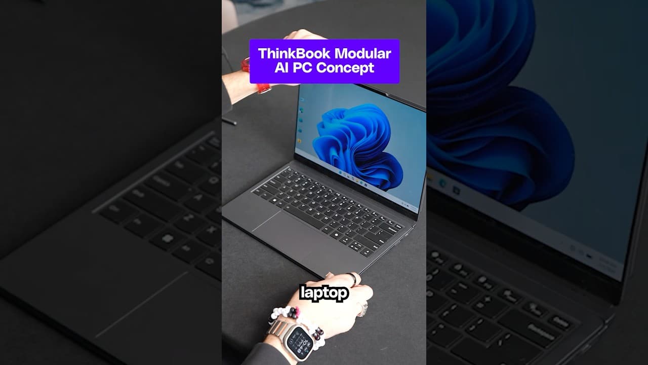 ThinkBook Modular AI PC concept