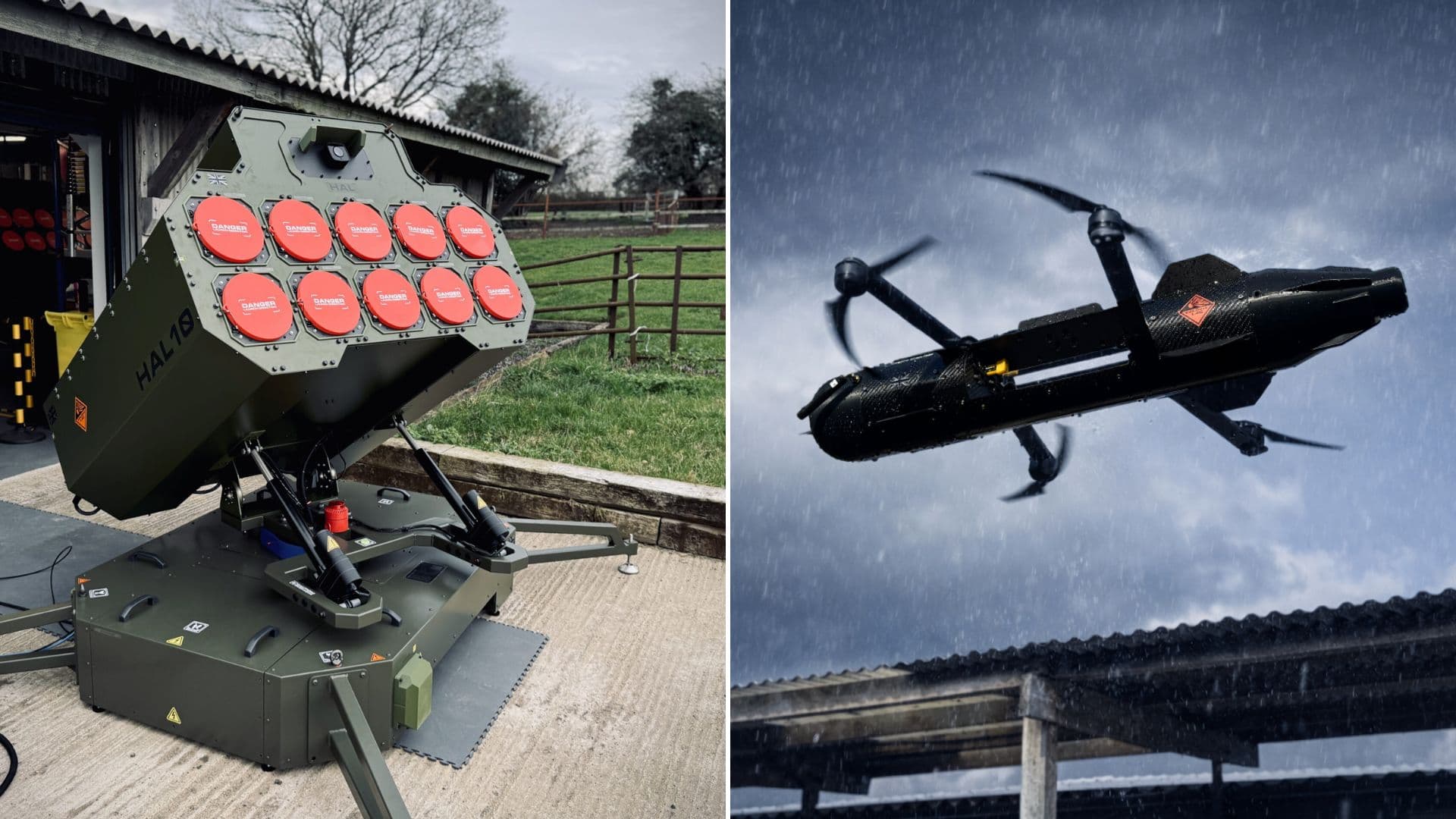 UK's HAL10 launcher can send 10 drones into the sky within seconds